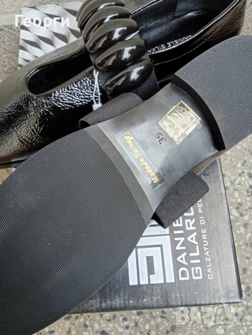 Нови дамски мокасини от естествен лак, снимка 5 - Дамски ежедневни обувки - 54266461