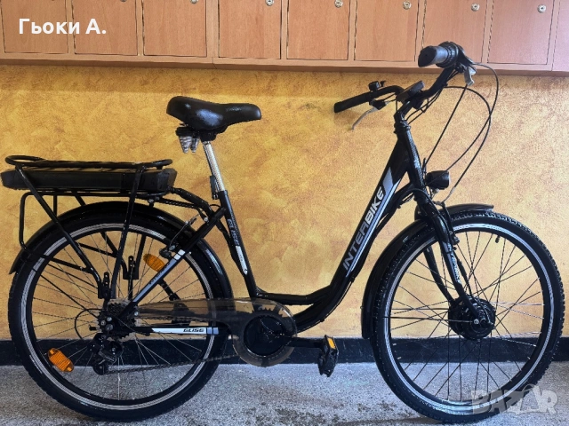 Електрически велосипед с газ 