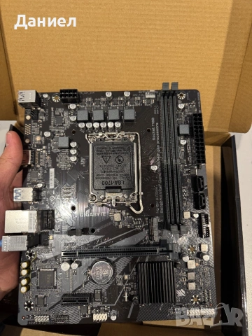 Дъно Gigabyte H610M-K DDR4, снимка 3 - Дънни платки - 54240901