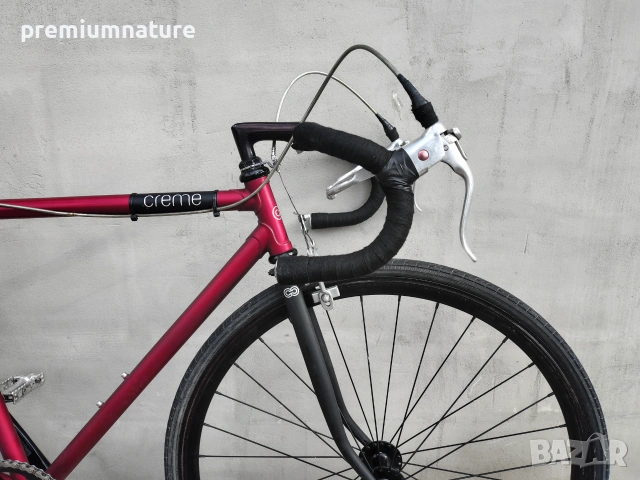 🏷️ Creme Infrared Fixie 28 / M / градски фикси шосеен велосипед от хромолибденова стомана, снимка 2 - Велосипеди - 55127843