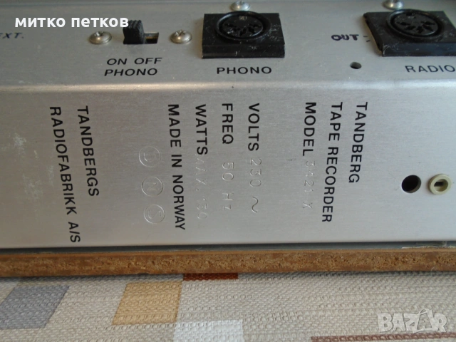 Tandberg 3400x cross field, снимка 9 - Декове - 53955150