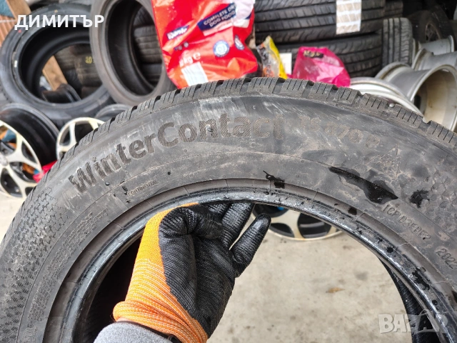 2бр.зимни гуми CONTINENTAL 215 65 16 DOT22 цена за брой, снимка 4 - Гуми и джанти - 54045698