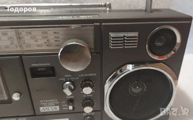 Заявен.Sanwa 7096 Stereo Radio Cassette Recorder , снимка 7 - Радиокасетофони, транзистори - 55419797