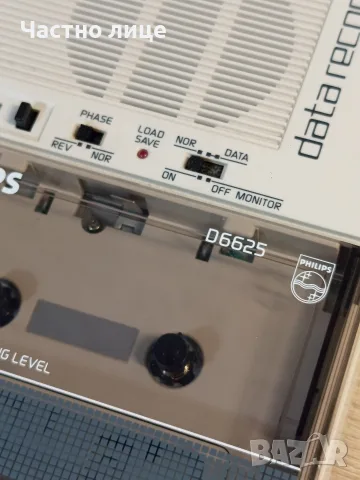 "Philips" DATA Cassette Recorder D6625, снимка 4 - Радиокасетофони, транзистори - 55641395