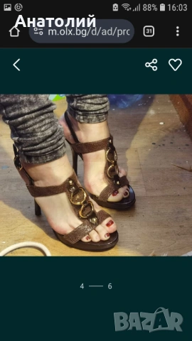 Продавам дамски сандали Guess, снимка 2 - Сандали - 54028332