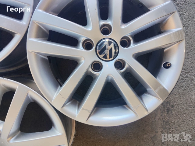 4бр.алуминиева джанта 16цола за VW 5x112, снимка 5 - Гуми и джанти - 54463356