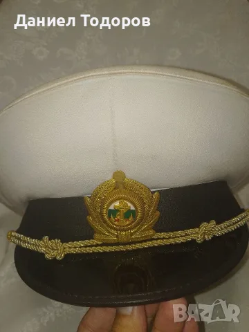 Офицерска военноморска фуражка, снимка 9 - Колекции - 55493803