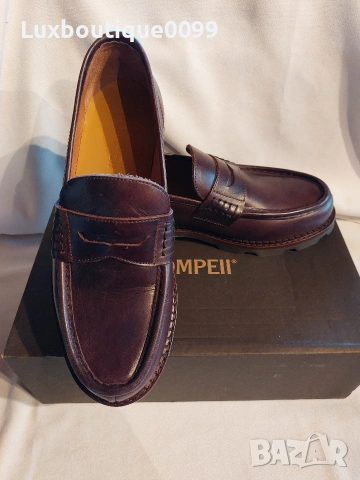 Нови мъжки мокасини Pompeii 43 , снимка 2 - Мокасини - 54138626