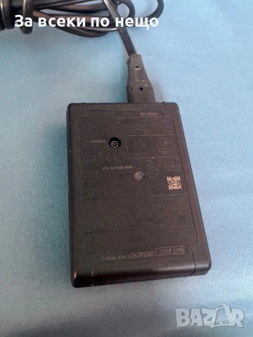 Оригинално зарядно за фотоапарат , Sony BC-CSGC , зарежда батерии NP-FG1 NP-BG1, снимка 5 - Батерии, зарядни - 54571500