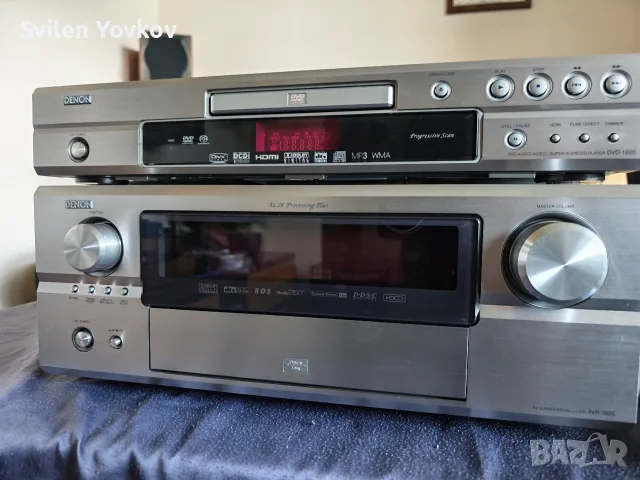 Продавам висок клас усилвател ресийвър DENON 3805 + DVD AUDIO-VIDEO/SUPER AUDIO CD PLAYER DVD-1920, снимка 16 - Ресийвъри, усилватели, смесителни пултове - 55437415