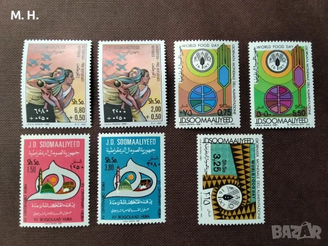 Пощенски марки Сомалия 1981