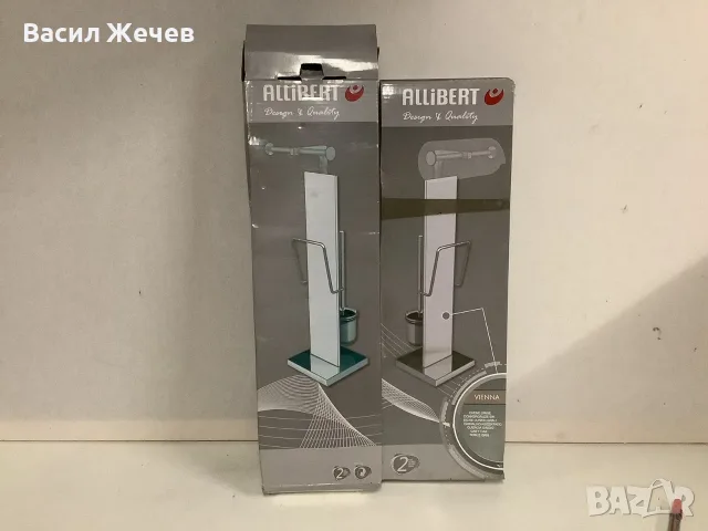 Тоалетна стойка Allibert Vienna 18570HD – сива текстура, снимка 3 - Други - 55426762