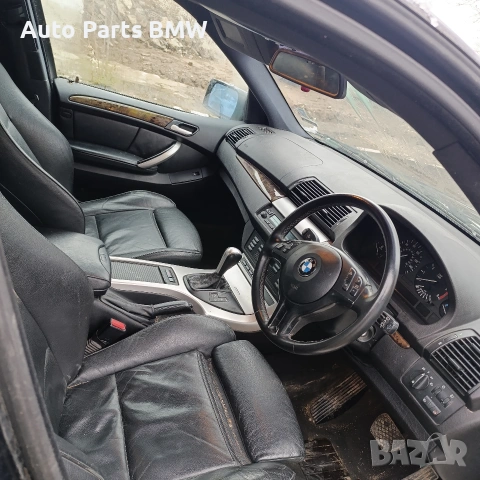 Кожен салон BMW X5 E53 Кожено рекаро БМВ Х5 Е53 , снимка 4 - Части - 54611587