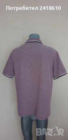 Fred Perry Pique Cotton Slim Fit Mens Size XL ОРИГИНАЛ! Мъжка Тениска!, снимка 4 - Тениски - 55143248