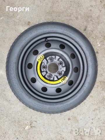 Резервна гума патерица 5x114.3 R16 за Kia, Hyundai, Mazda, Renault и други