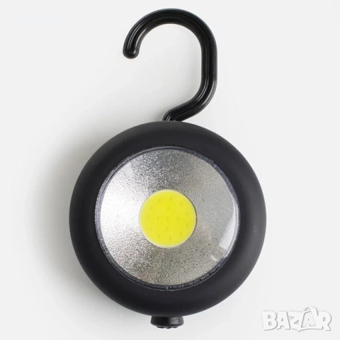 LED фенер с кука и магнит Ø7 см_1259097