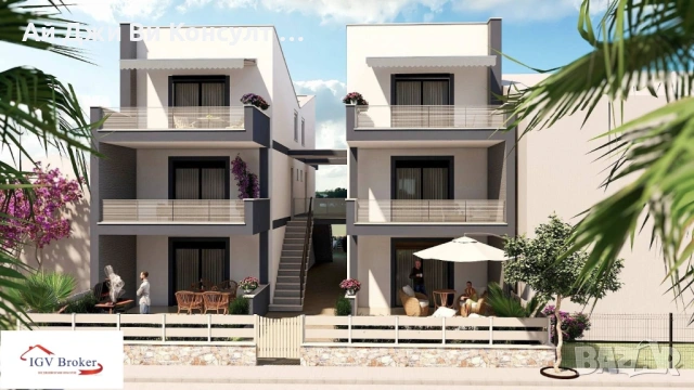 Едностаен апартамент в Неа Перамос, Гърция, снимка 5 - Апартаменти - 53994477