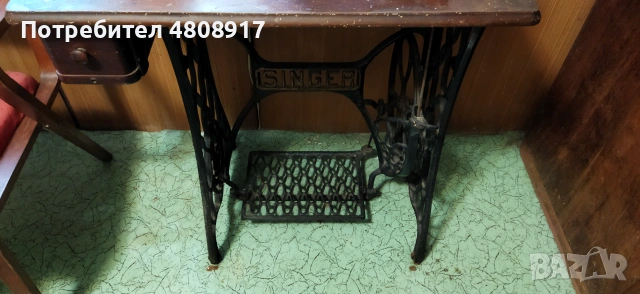 Продавам шевна машина Сингер., снимка 2 - Антикварни и старинни предмети - 55286451