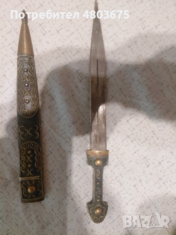 Нож кинжал руски , снимка 2 - Антикварни и старинни предмети - 54265965