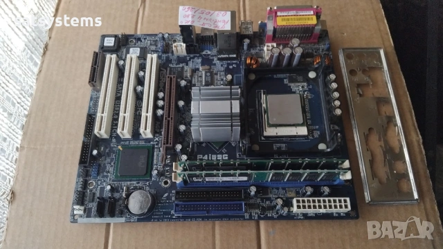 Дънна платка ASRock P4i65G Socket 478 CPU+FAN+RAM, снимка 5 - Дънни платки - 54402952