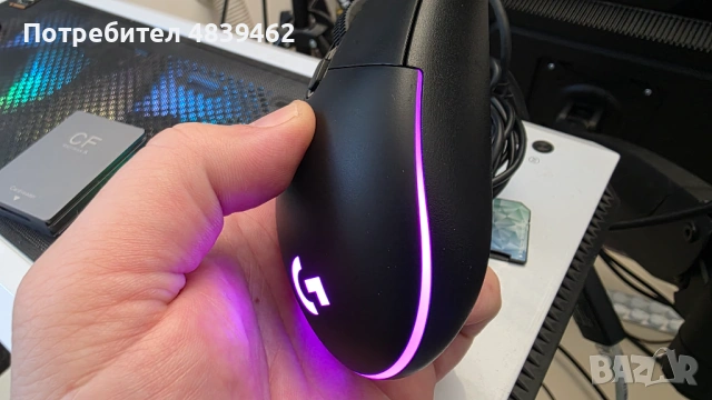Продавам Мишка Logitech G102, снимка 3 - Клавиатури и мишки - 54688095