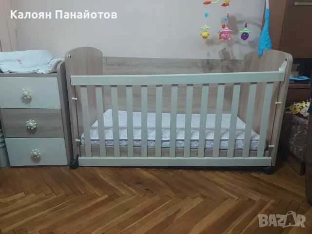 Трансформираща кошара , снимка 4 - Мебели за детската стая - 55653387