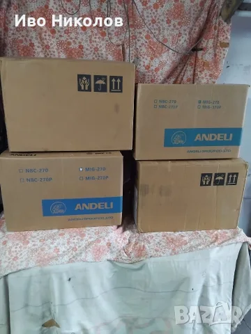 ПОМОЦИЯ -10% ОТ ЦЕНАТА.ANDELI MIG 270 LEDpro 5в 1 – MIG/MAG / FLUX / Lift TIG / MMA + Алуминий (AL) , снимка 6 - Други машини и части - 55425406