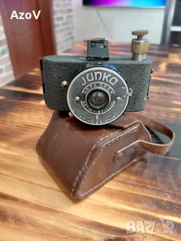 Junka 1936 фотоапарат, снимка 2 - Антикварни и старинни предмети - 55419252