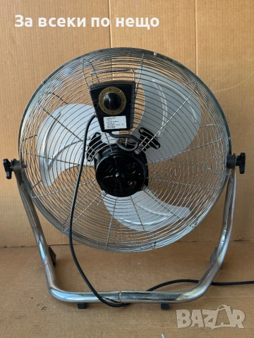 Настолен вентилатор MYDOMO, 90W, 3 степени. Aлуминиева перка, устойчива решетка за защита, снимка 6 - Друга електроника - 54349831