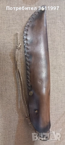 Здрав,кован овчарски нож, 31см. , снимка 3 - Антикварни и старинни предмети - 54032299