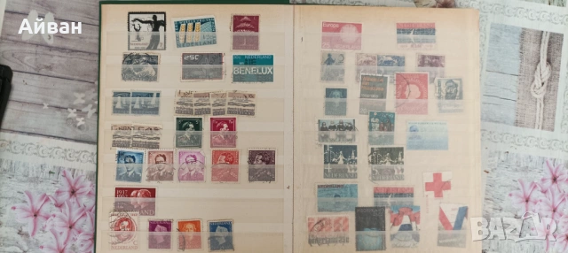 Албум със пощенски марки , снимка 3 - Филателия - 54153742