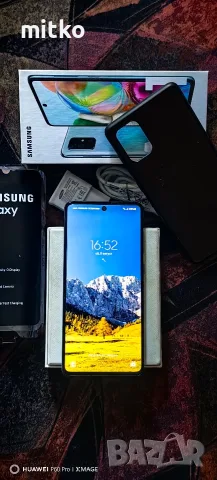 SAMSUNG GALAXY A71-Перфектно състояние.Пълен комплект , снимка 5 - Samsung - 55597414