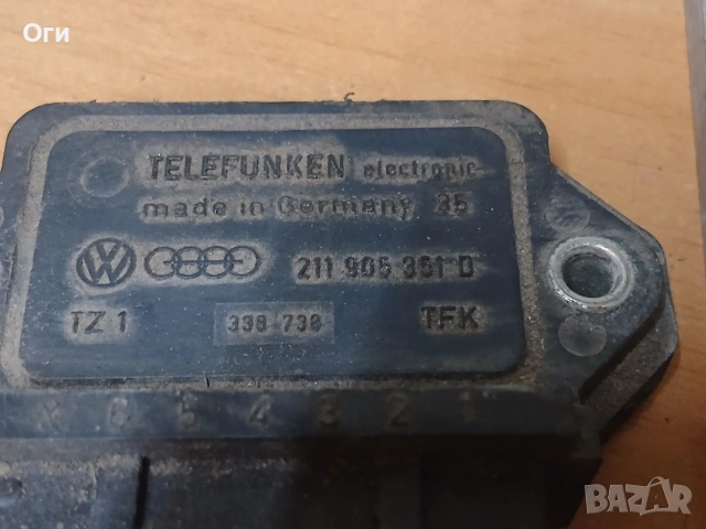 Комутатор за Ауди 80 , Голф 2 и Пасат В2 TELEFUNKEN 211 905 351 D / 211905351D, снимка 3 - Части - 54605176