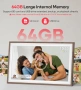 Чисто нова ГИГАНТСКА 15.6" Дигитална Фоторамка BIGASUO – 64GB, Full HD, WiFi (Frameo)  , снимка 3