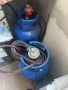 газови бутилки два броя, снимка 2