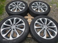 Летш джанти 18ки 5х114.3 Nissan + летни гуми 215/55/18 Continental, снимка 3