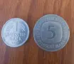 1 и 5 марки Германия, снимка 1