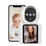 Компактна Wi-Fi видеокамера за наблюдение с 1080p HD и двупосочна комуникация, снимка 4