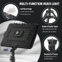 2 Pack LED Photography Lighting Kit, Arsoer 15W Video Lighting Kit, 2800-6500K, снимка 4