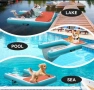 Надуваема рампа за кучета за вода / Плаваща платформа 150 x 100 см, снимка 5