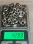 Сребърен ланец 56см тегло 42.83 грама., снимка 4