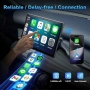 Нов Wireless CarPlay Android Auto адаптер за iPhone iOS 10+ USB-C кола телефон връзка, снимка 7