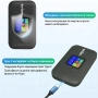 4G 5G WiFi 6 Мобилен Рутер Hotspot 3000mAh Батерия Преносим Безжичен Интернет LTE Бисквитка Router, снимка 3