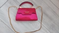 Нова дамска оригинална розова чанта Guess Velina Mini Bag, снимка 5