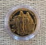 Proof Монета 2 лева 1981г. 1300 години България - Съединението на България., снимка 2