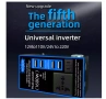 Инвертор 12V към 220V 1600W – автомобилен преобразувател с 4 USB порта, снимка 5