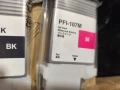 Чисто нови запечатани комплект мастилници Canon PFI-107 (130ml) за плотери imagePROGRAF  , снимка 2