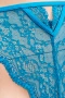 Hunkemöller дантелено дамско долнище 2XL в тюркоазено син цвят, снимка 3