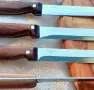 Български кухненски нож Мойра, 24 см, ръчна изработка, снимка 2