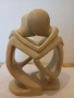Голяма стара фигура скулптура старинна фигура статуетка , снимка 2